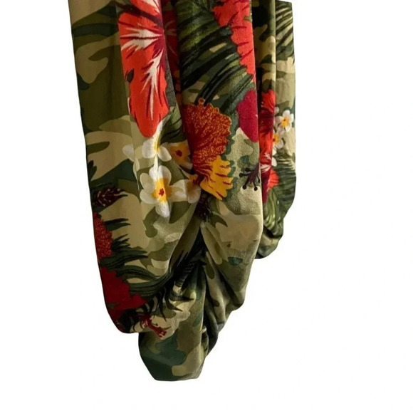 Rouge Collection 3X Hawaiian print strapless jumper EUC - Picture 4 of 5